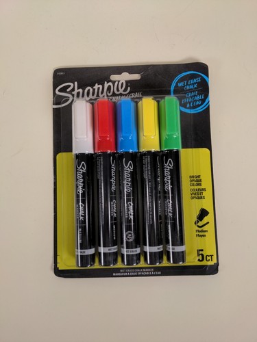 Bright Five Medium Point Markers