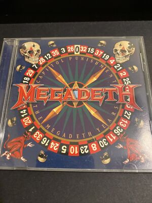Megadeth Capitol Punishment: The Megadeth Years by Megadeth (CD2000) Promo Copy