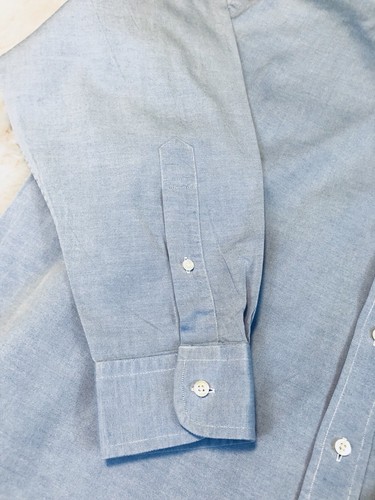 JoS A Banks Shirt Men 17 - 33 XL Executive Collection Button Down Blue NWOT