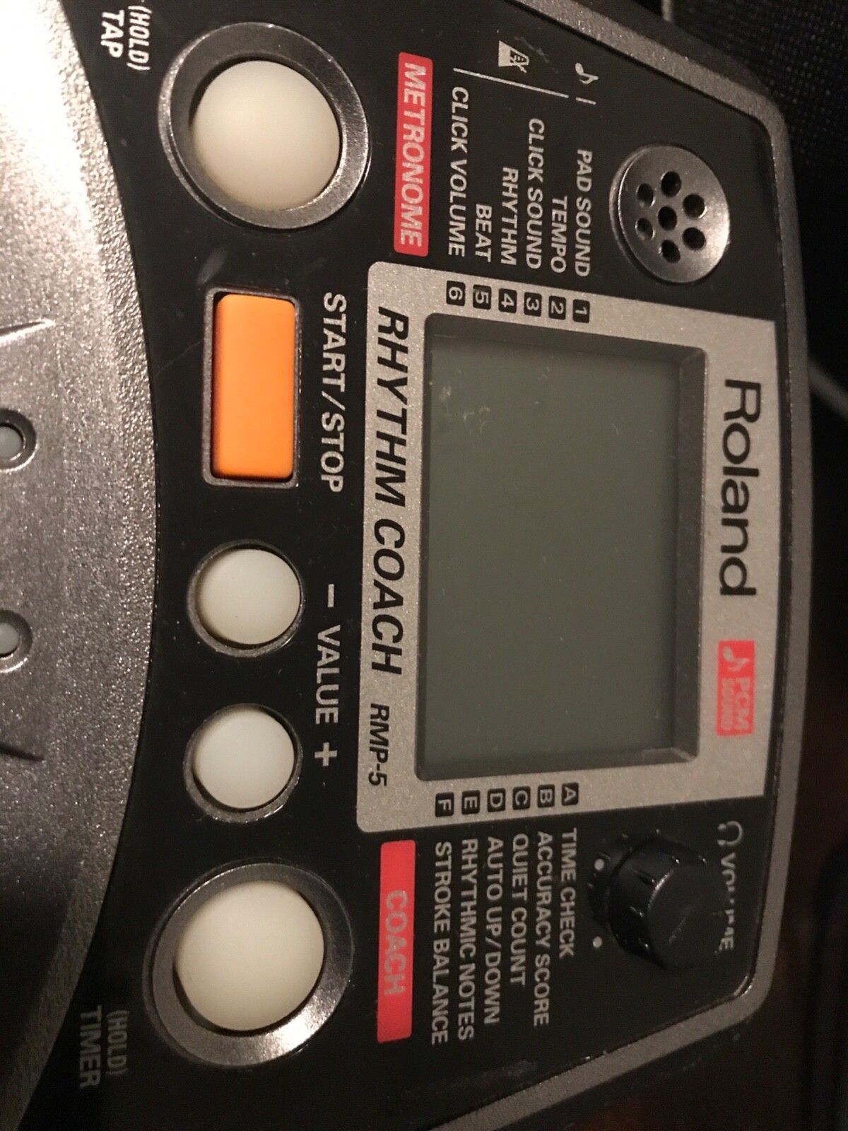 Roland Rmp-5 Rhythm Coach and extra cymbal pad