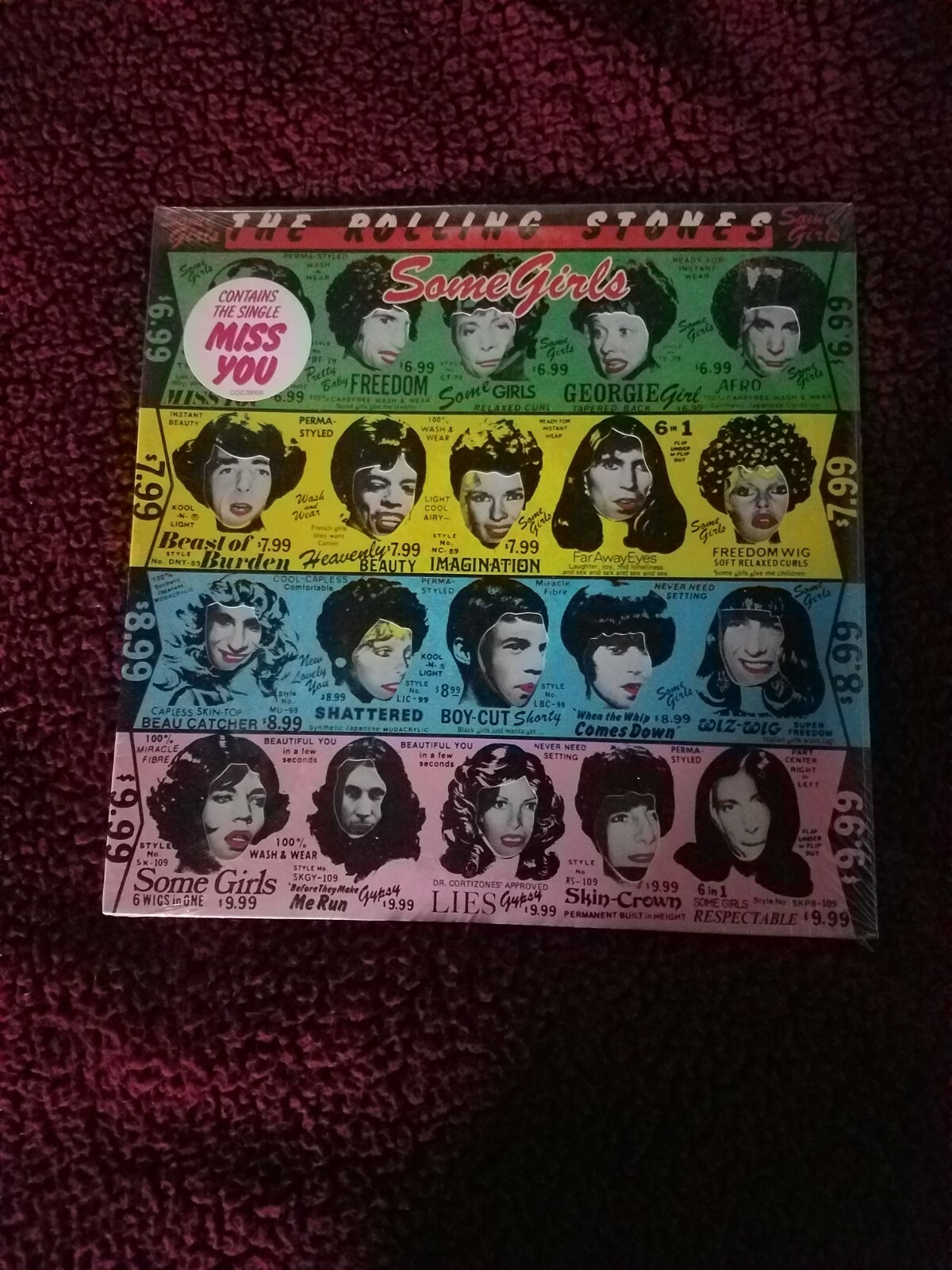 【レコードレア】The Rolling Stones Some Girls LP The Rolling Stones – Some Girls – Vinyl (Ted Jensen Lacquer