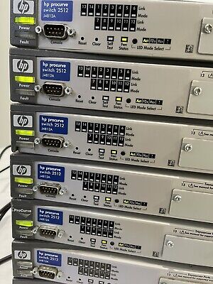 HP ProCurve Switch 2512 J4812A 12 10/100Base-T ports