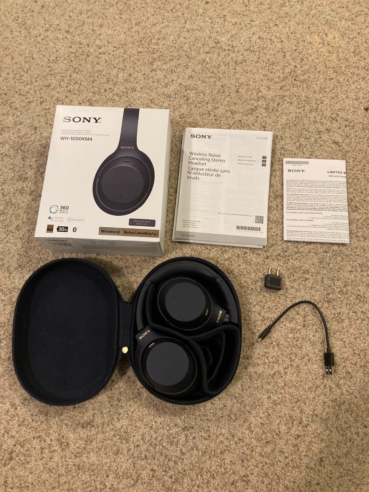 Купить Наушники Sony WH-1000XM3 Sony wh/1000xm4 Wireless Headphones ...