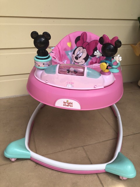 minnie mouse stars and smiles walker