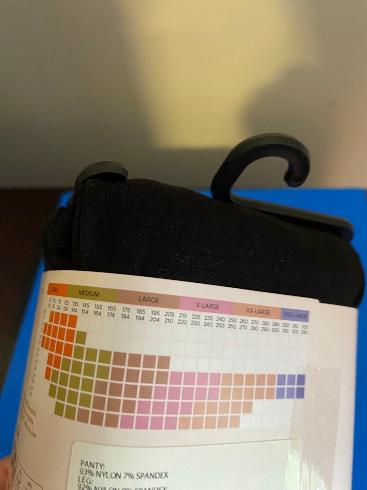 NEW WOMEN'S SIZE XXXL JOYSPUN 2 PK SUPER OPAQUE CONTROL TOP TIGHTS 80 DENIER