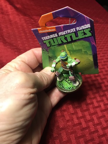 Penn Plax Teenage Mutant Ninja Turtles Aquarium Ornament Leonardo Mini TMNT31M