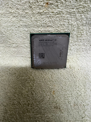 Lot of 2 AMD Athlon II X4 645 ADX645WFK42GM 3.1 GHz quad core socket AM3 CPU
