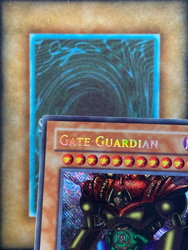Yugioh Gate Guardian MRD-E000 Secret Rare 1st Ed EURO