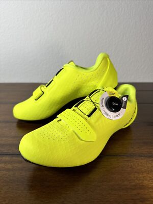Bontrager Mens Circuit Road Cycling Shoe 5253317 Mesh Radioactive Yellow EU41