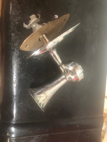 VINTAGE FALCON AIR HORN CHROME UNTESTED MOUNTAINSIDE, N.J.