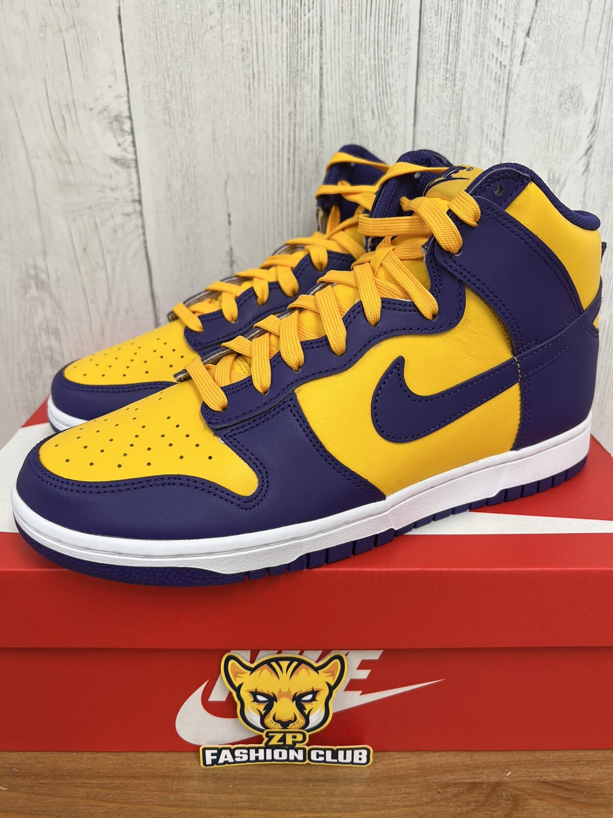 Nike Dunk High Lakers DD1399-500 Men Size 7.5-14 | eBay Nike Dunk High Lakers DD1399-500 Men Size 7.5-14 | eBay