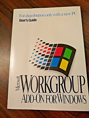 User's Guide Manual For Microsoft Workgroup Add-On For Windows
