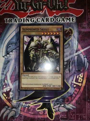 Yugioh - Summoned Skull - 1st Edition Card | eBay