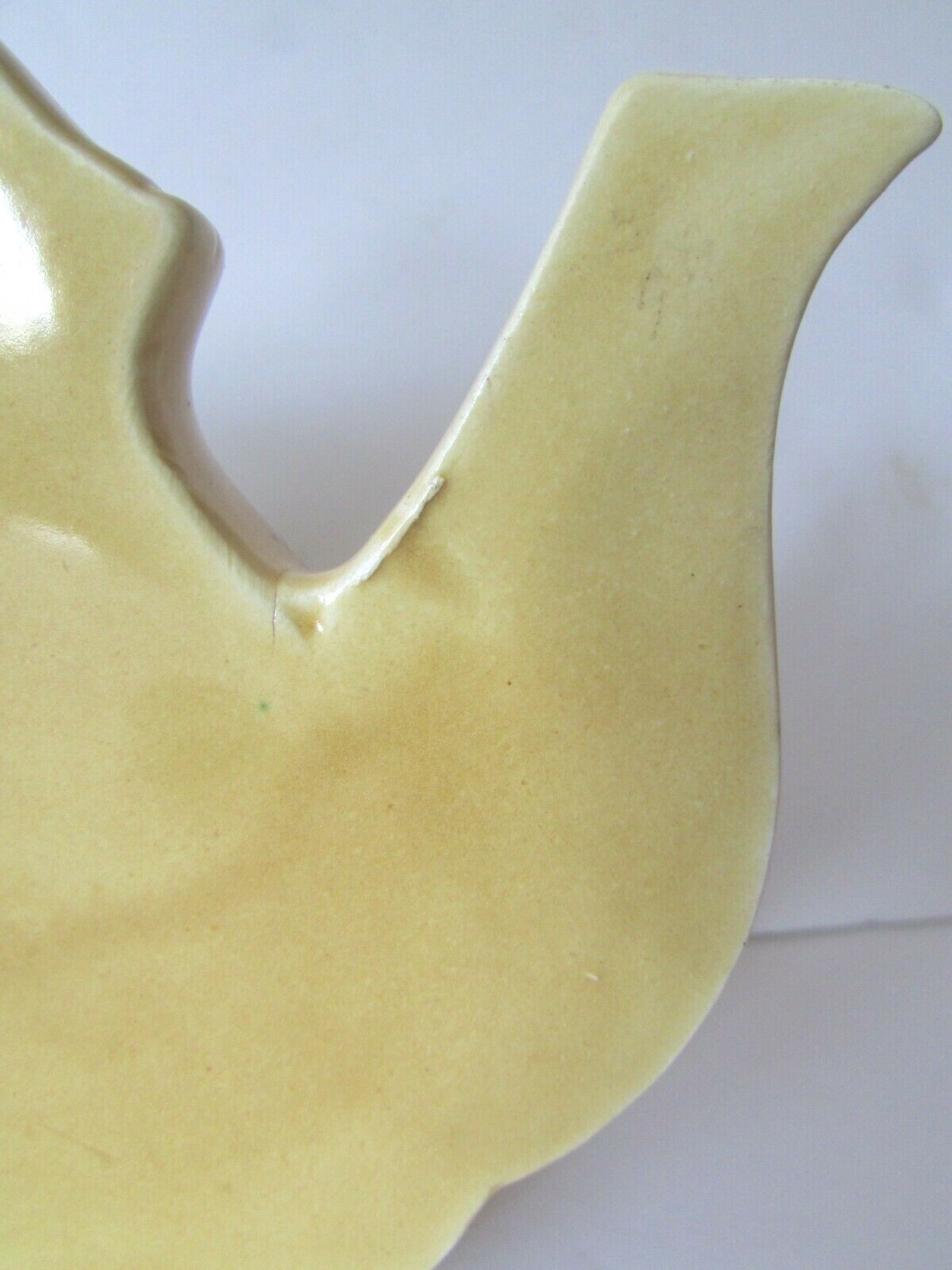 VINTAGE WALL POCKET VASE - HAND PAINTED CERAMIC - 'MY KITCHEN PRAYER' POEM