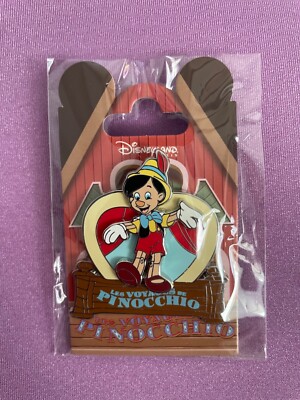 DISNEY PARIS PIN PINOCCHIO les voyage de pinocchio Ride NEW HTF OE 