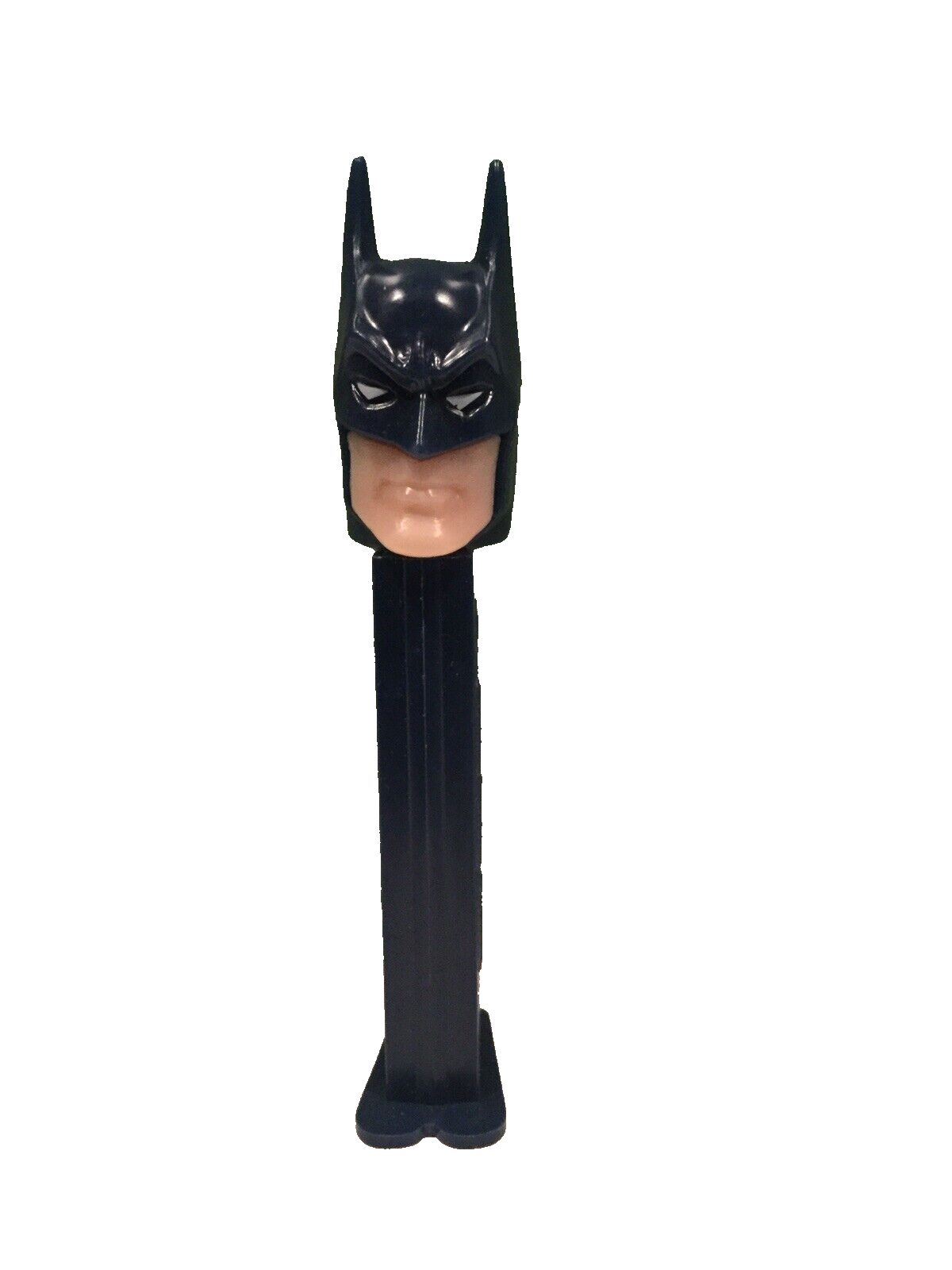 Vintage 1985 Batman Pez Dispenser w/ Feet - Blue - Made in