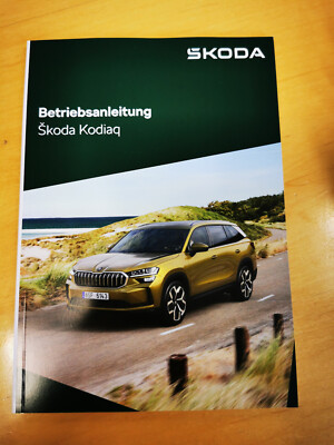 SKODA KODIAQ 2024 Bedienungsanleitung Betriebsanleitung Ausgabe 01.2024 **NEU**