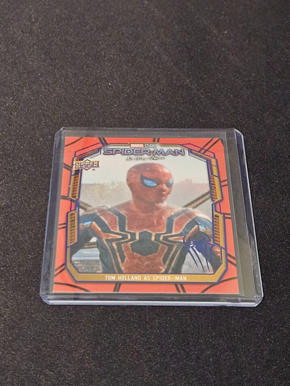 upperdeck スパイダーマン　1/12 Tom Holland 2023 Upper Deck Spider-Man No Way Home Blue
