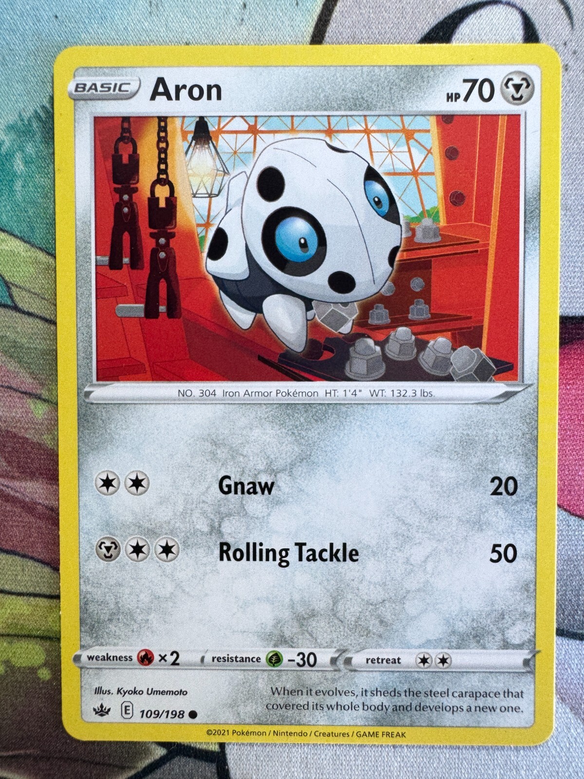 ★aoren★ Aron Non Holo English Pokemon TCG BKX949 | eBay