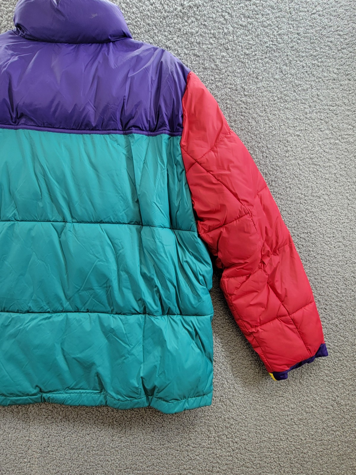 Club Room Colorblocked Quilted Full-Zip Puffer Jacket Men's XL Multi Long Sleeve - Picture 16 of 21