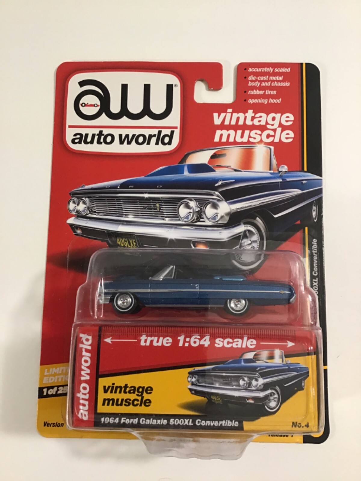 Auto World Vintage Muscle 1964 Ford Galaxie 500XL