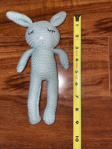 Baby Crochet Stuffed Bunny Toy Soft Cotton Knitted Plush Rabbit Doll Mini Plush