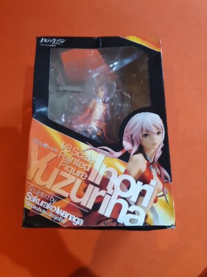 Anime Guilty Crown Inori Yuzuriha Painted Female PVC Figure Model Toys 