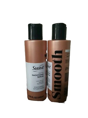 2 Pack Suave Smoothing Hair Serum Anti Frizz Smoothing Serum 24 Hr