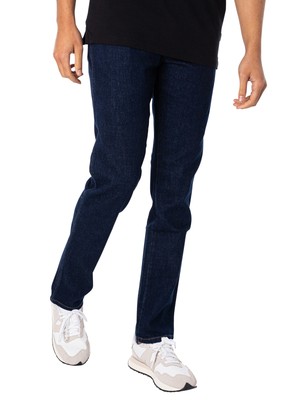 

Мужские джинсы Wrangler Texas Slim 822, синие, Синий, W12SQ821U