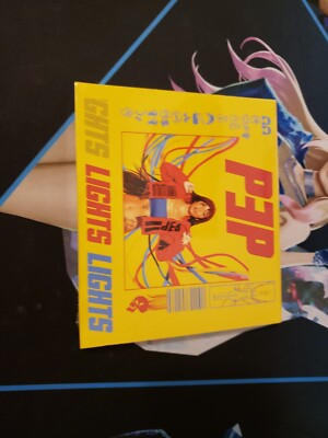 Lights Pep CD with Signed autographed Insert + Poster