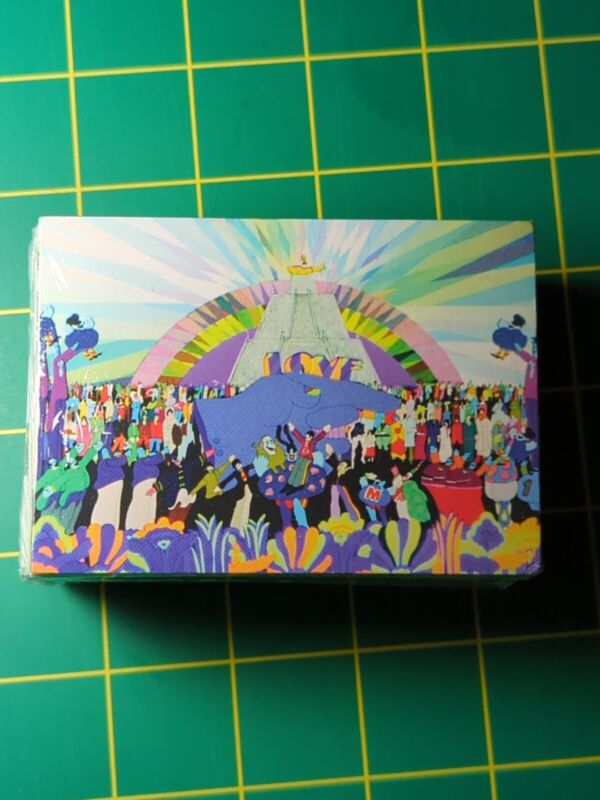 The Beatles Yellow Submarine Collectors Cards Complete 72 Cards Set Sealed 1999