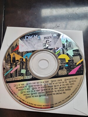 DK #58  DKG-58  KARAOKE CDG DISC