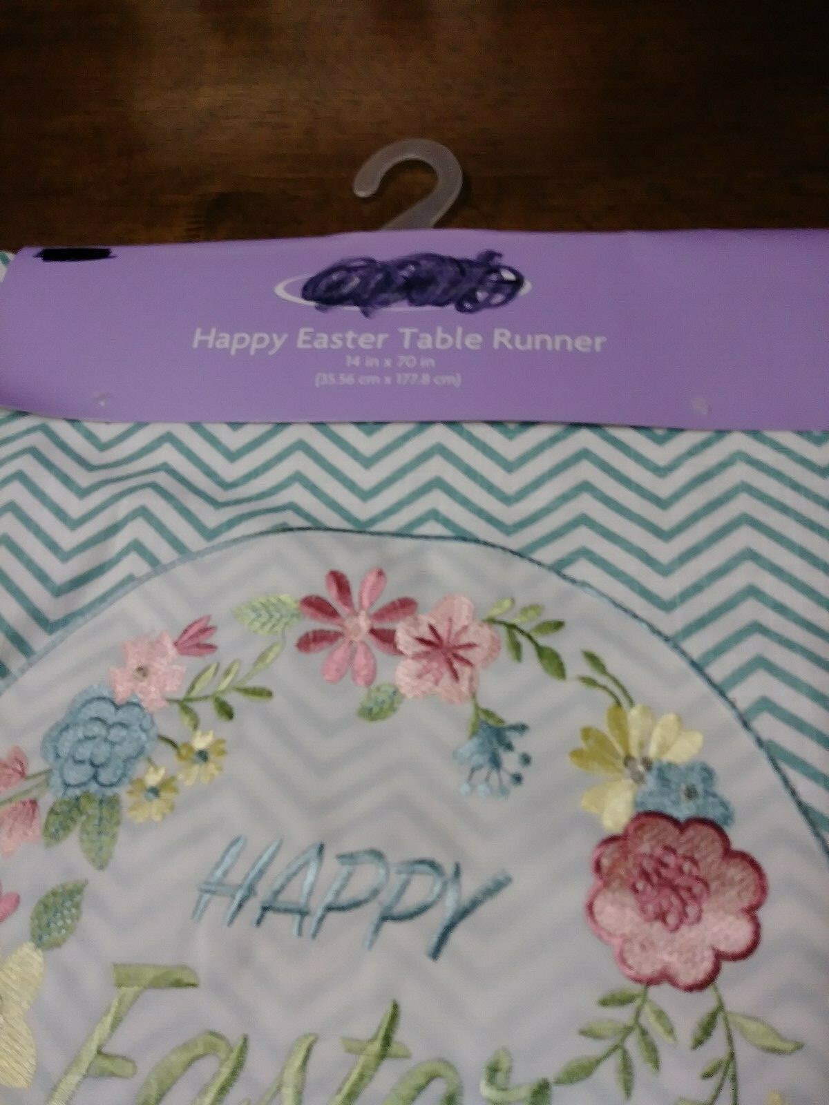 HOLIDAY HOME HAPPY EASTER TABLE RUNNER 14
