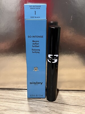 Sisley So Intense Mascara Thickening Fortifying 1 Deep Black 7,5ml BNIB