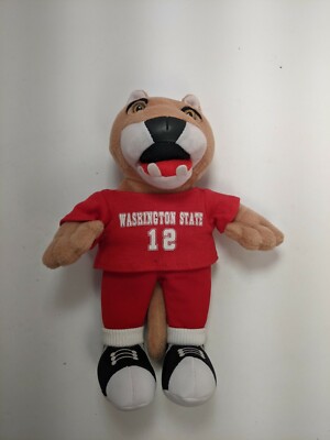 Washington State Campus Critters Cougar Mascot Plish