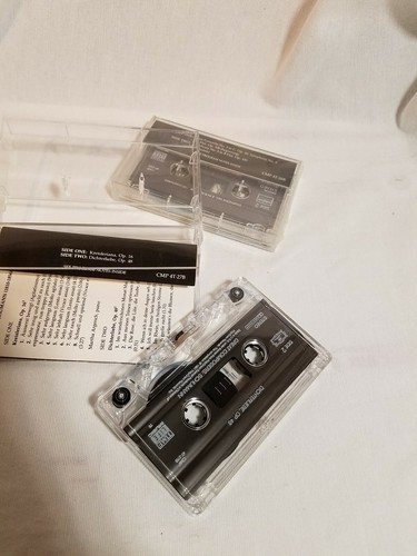Great Composers: (Time Life Music) Prokofiev & Schumann Audio Cassette Tapes