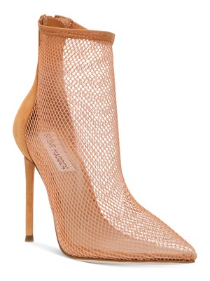 

STEVE MADDEN Женские оранжевые сетчатые ботильоны Vielo на шпильке с острым носком, 9 м, Оранжевый, VIEL02S1