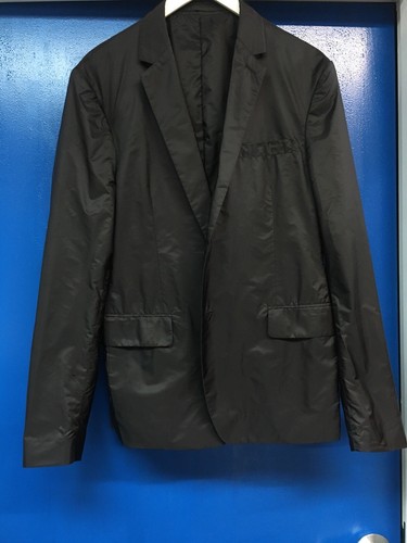 Prada Polyamide Sport Jacket / Blazer Black 54 In New