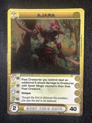 Chaotic TCG Mid E 40 Ajara S14/26 AU 1st Ed Foil Rare NM/LP | eBay