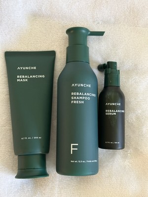 Ayunche Bundle, Rebalancing Shampoo, Mask and Serum
