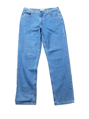 L.L Bean Men s Classic Fit Medium Wash Jeans Blue Size 38 x 34