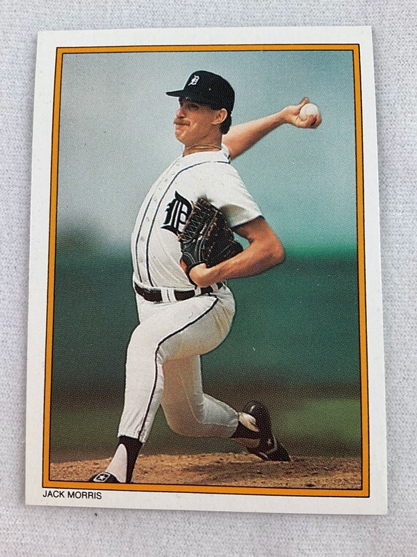 1987 Topps Glossy Send Ins Baseball Card #47-Jack Morris
