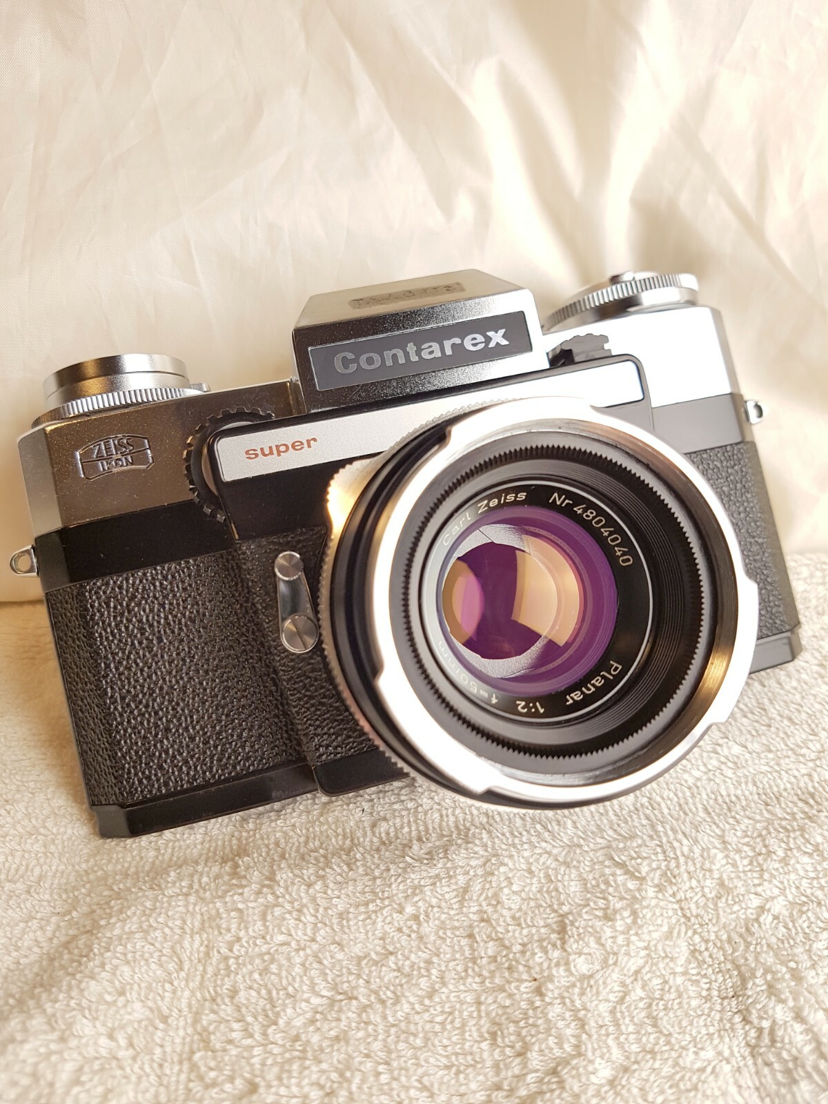 Contarex ブルズアイ+ Planar 50mm F2 ☆希少美品 Zeiss Ikon