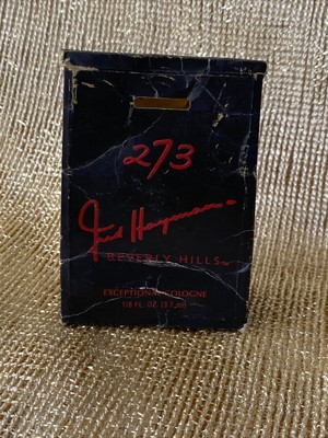 273 FRED HAYMAN BEVERLY HILLS Men Exceptional Cologne 3.7ml Collectible Mini