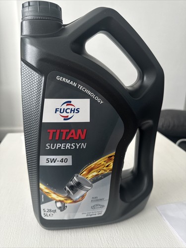 Fuchs TITAN SUPERSYN 5W-40 Fully Synthetic Engine Oil 5W40 5