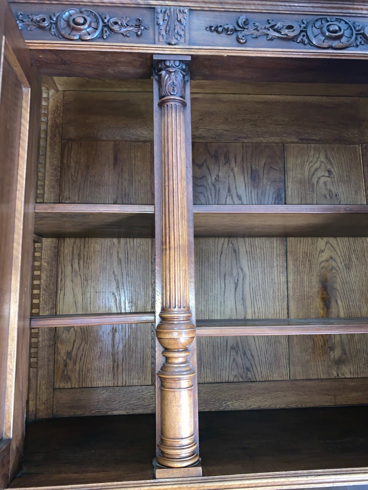 Antique Walnut Henry II French Buffet