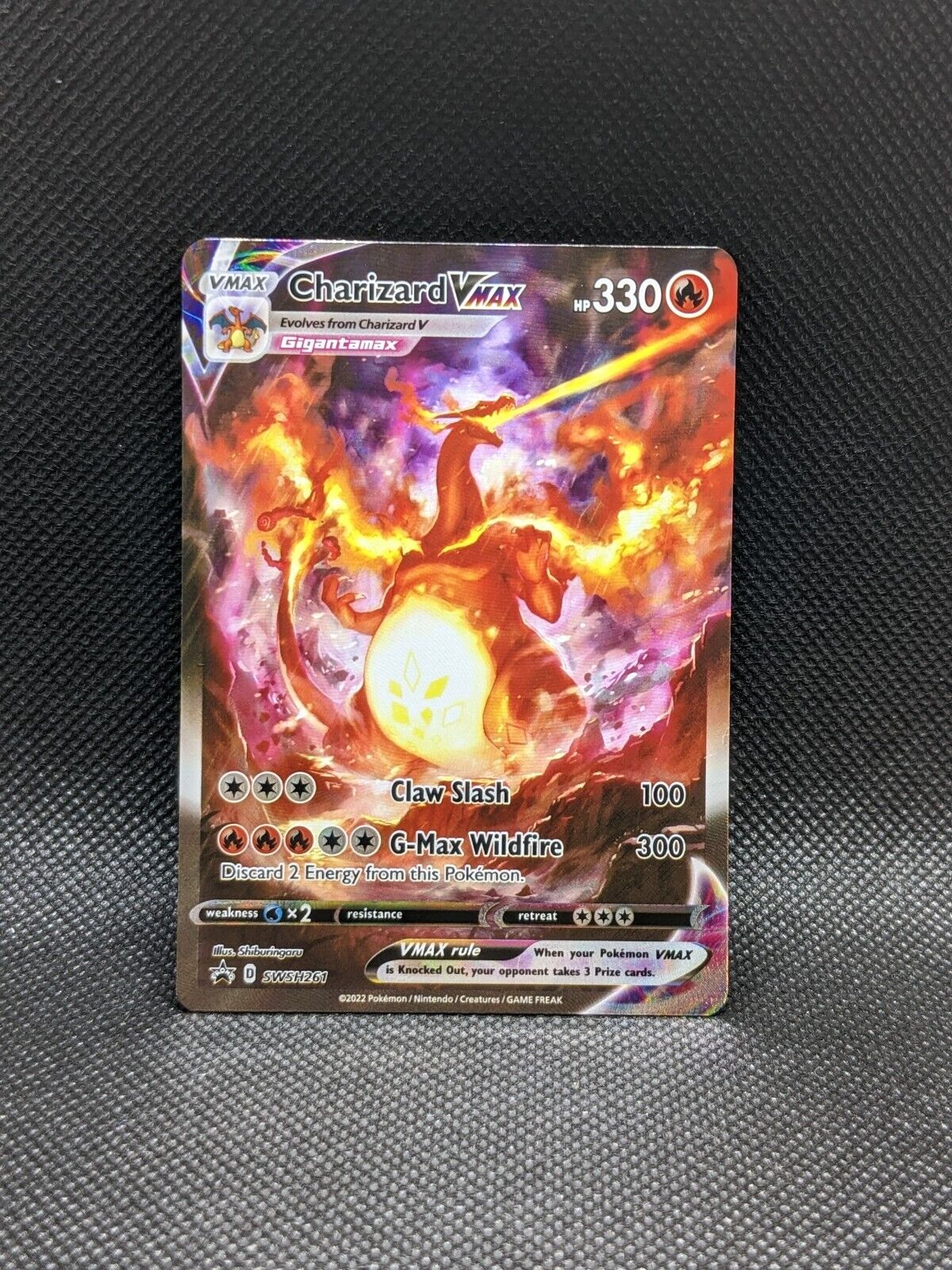 CHARIZARD VMAX SWSH261 Alt Full Art Promo Premium Box CHARIZARD VMAX SWSH261 Alt Full Art Promo Premium Box