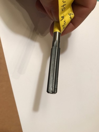 National  Reamer Bit Straight 6 Flute 3/8” HS Stock #0462