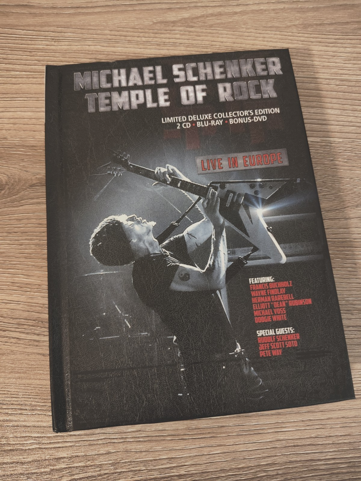 michael schenker 2CD＋blu-ray＋DVD limited Michael Schenker Temple Of Rock Limited Deluxe Edition 2 CD