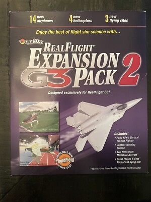 Great Planes Real Flight Expansion Pack 2 G3 In Box
